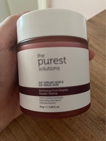 Purest enzim peeling