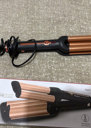 Kahverengi Dalgalı Saç Şekillendirici - Görsel 2