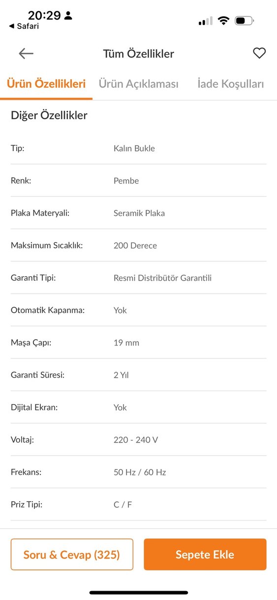 Kahverengi Dalgalı Saç Şekillendirici - Görsel 3
