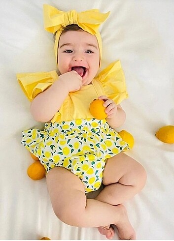 9-12 Ay Beden Limon salopet ????