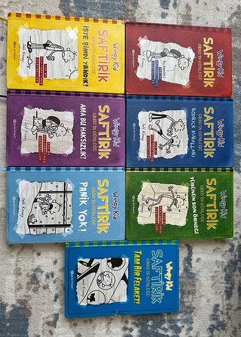 Wimpy Kid Saftirik 7 Kitap Seti
