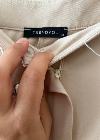 Trendyol & Milla BejKumaş Kadın Pantolon