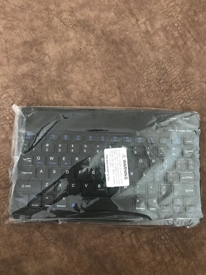 WİRELESS Kablolu Siyah Mini Klavye - Görsel 3