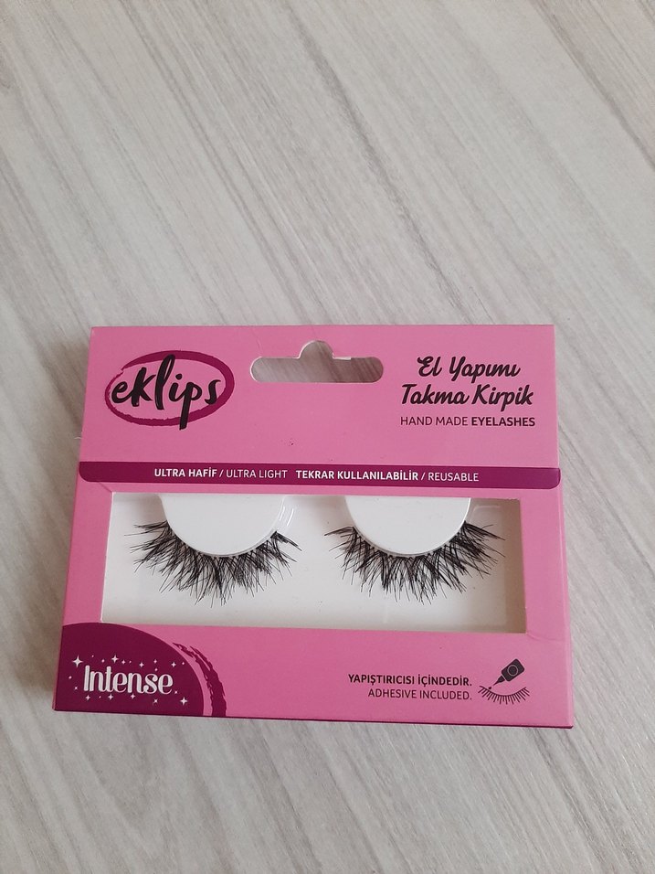 siyah Takma Kirpik - Görsel 3