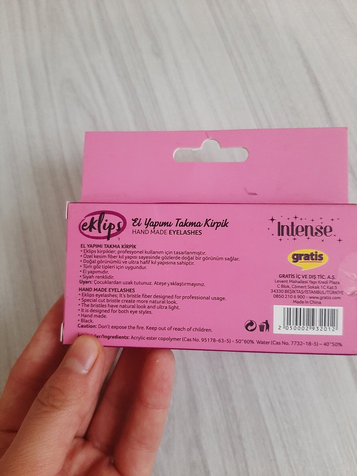 siyah Takma Kirpik - Görsel 2