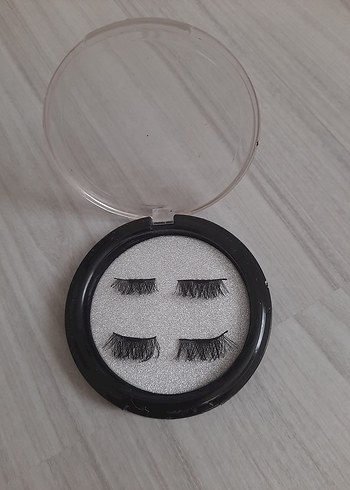 Siyah Takma Kirpik Seti mıknatıslı - Görsel 2