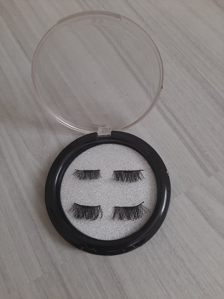 Siyah Takma Kirpik Seti mıknatıslı - Görsel 2