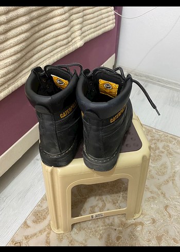 Siyah Caterpillar Kadın Bot - Görsel 5