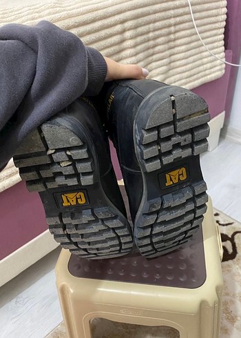 Siyah Caterpillar Kadın Bot - Görsel 2