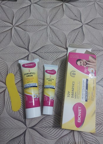 Garnier Saç Açıcı Krem ve Biowet Tüy Sarartıcı Krem - Görsel 2