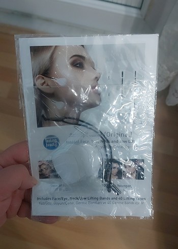 Yüz ve Boyun Kaldırıcı Bant Seti - Görsel 2