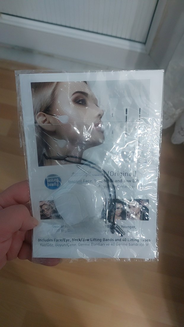 Yüz ve Boyun Kaldırıcı Bant Seti - Görsel 2