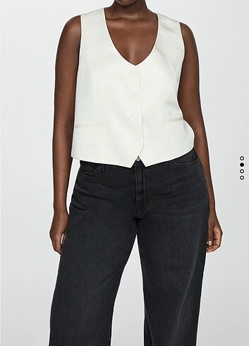 Mango wideleg sıfır jean