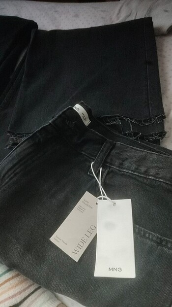 Mango Mango wideleg sıfır jean