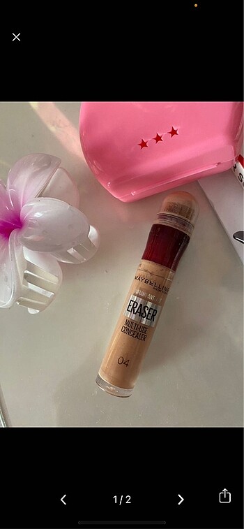  Beden Maybelline New York Concealer 04 Honey