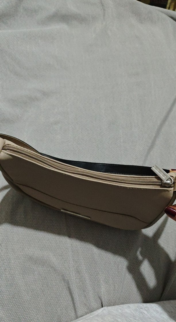 Bej Krem Kadın Omuz Çantası - Görsel 2