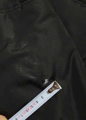 Siyah Kapüşonlu Fermuarlı Kısa Kaban - Görsel 4