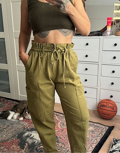 Bershka havuç pantolon