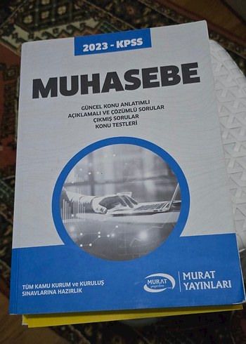 2023 KPSS Muhasebe Konu Anlatımlı Kitap