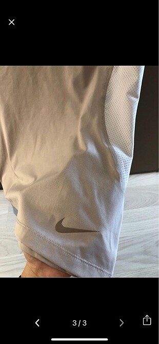 s Beden Nike Arkası Fileli Spor Tişörtü