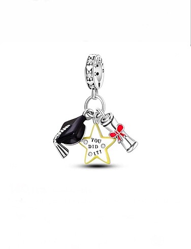 Pandora Üçlü Mezuniyet Charm