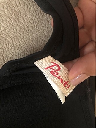 36 Beden siyah Renk bikini üstü
