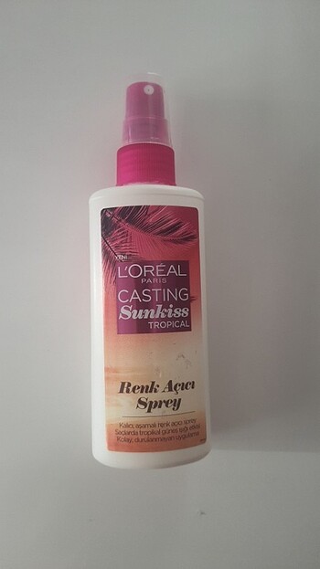 Loreal paris sunnkiss saç renk açıcı spey