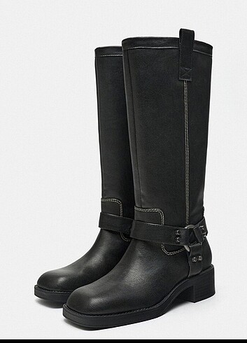 Zara 39 numara biker çizme