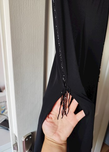 s Beden Siyah Kadın Salaş Uzun Gotik Pantolon