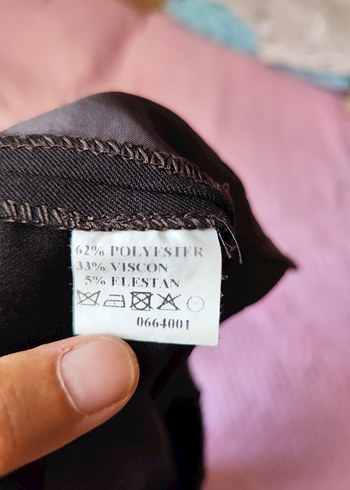 Diğer Kadın Kahverengi Pliseli Kumaş Pantolon