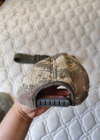 Kamuflaj Desenli Çocuk Kemer ve Şapka Seti - Görsel 4