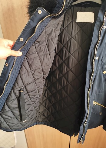 Zara Woman Siyah Dış Giyim Etiketi - Görsel 3