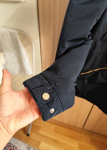 Zara Woman Siyah Dış Giyim Etiketi - Görsel 7