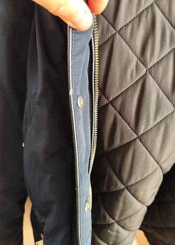 Zara Woman Siyah Dış Giyim Etiketi - Görsel 9