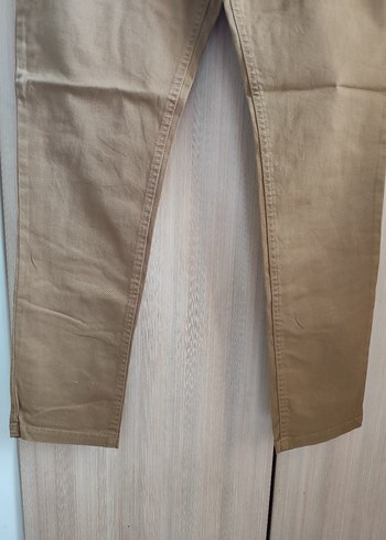 Bej Regular Fit Erkek Keten Pantolon - Görsel 5