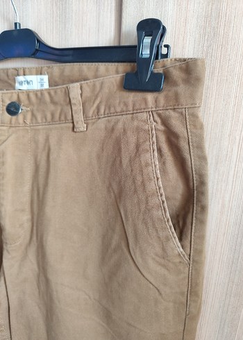 Bej Regular Fit Erkek Keten Pantolon - Görsel 4