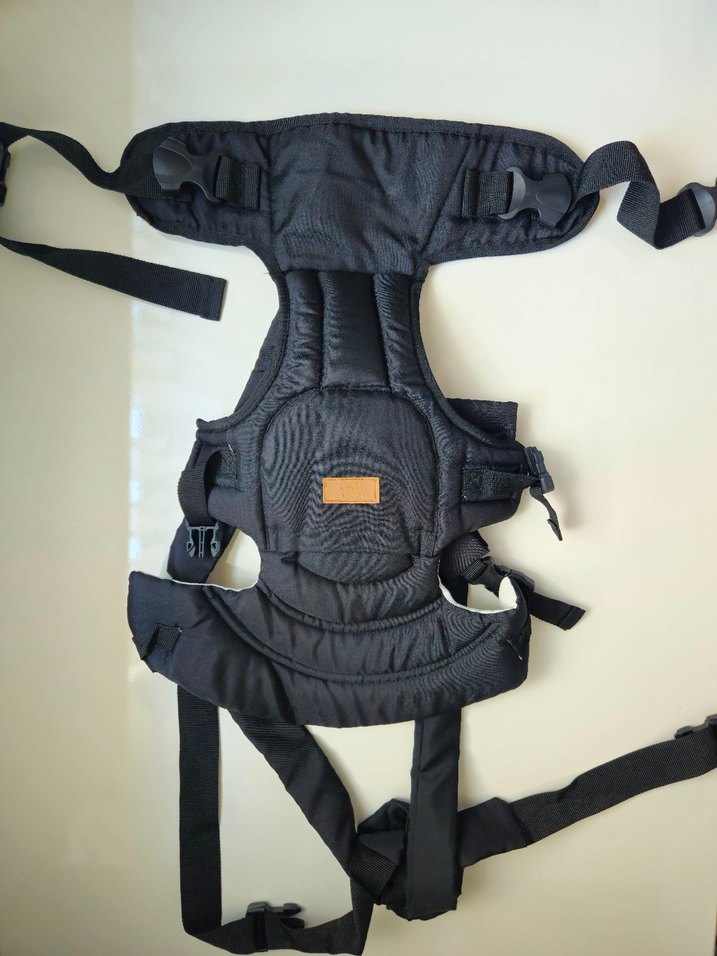 Gri Ergonomik Bebek Kangurusu Bel Destekli - Görsel 4