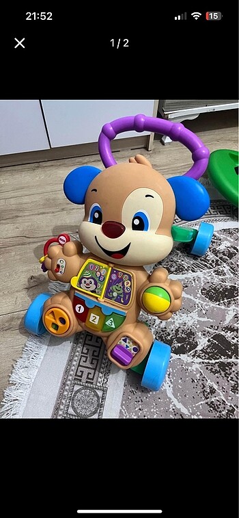 Fisher price yürüme arkadaşı
