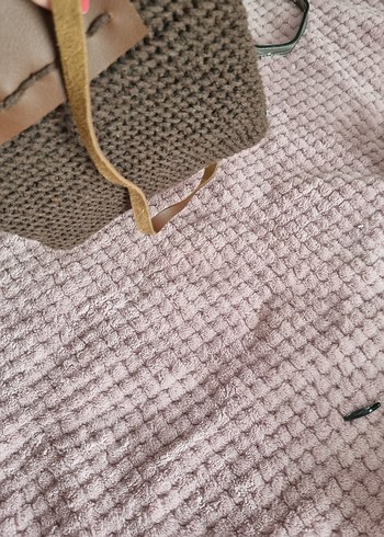 Bohem Tarzı Örgü Kadın Çapraz Çanta - Görsel 5