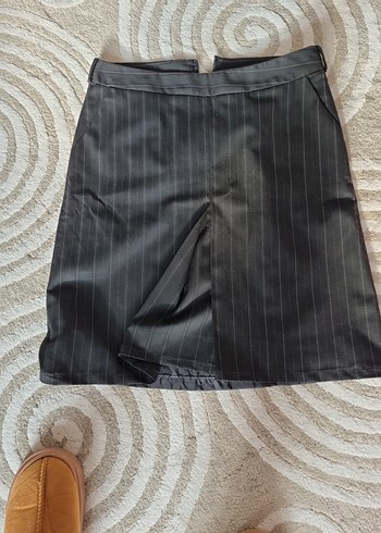 Gri Mini Kalem Etek Pilili - Görsel 2