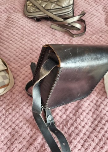 Bohem Tarzı Deri Kadın Çapraz Çanta - Görsel 2