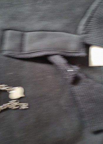 Düğmeli Gri Kadın Ceket - Görsel 20