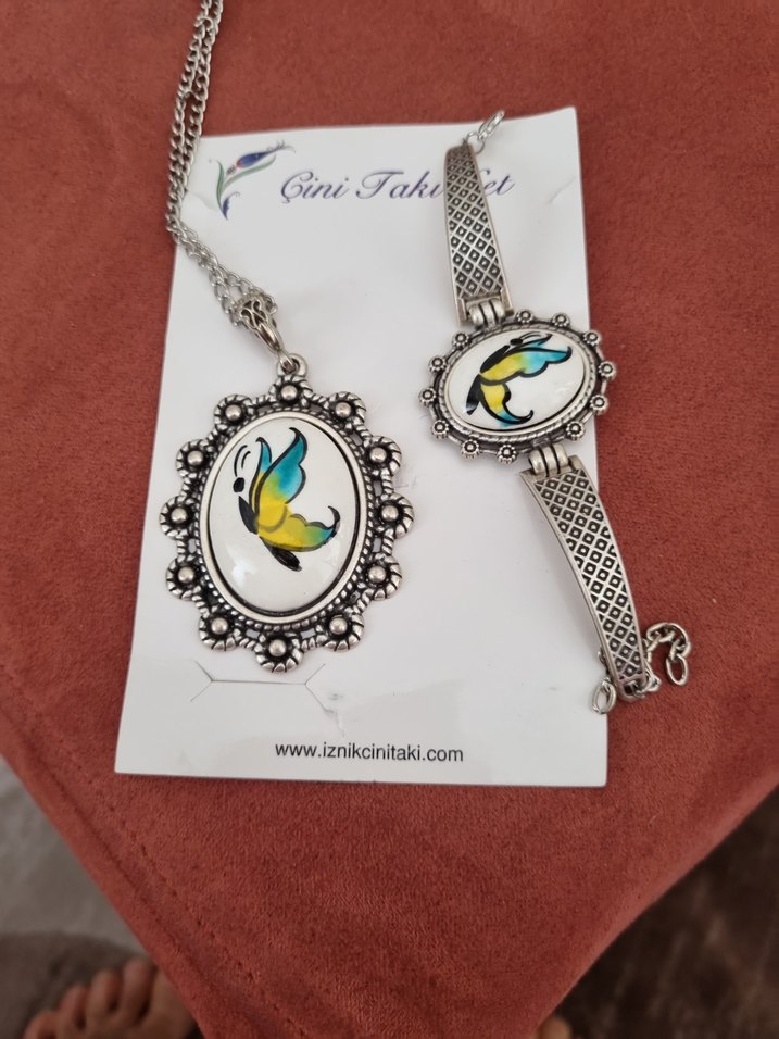 Renkli Bohem Zincirli Kolye - Görsel 4