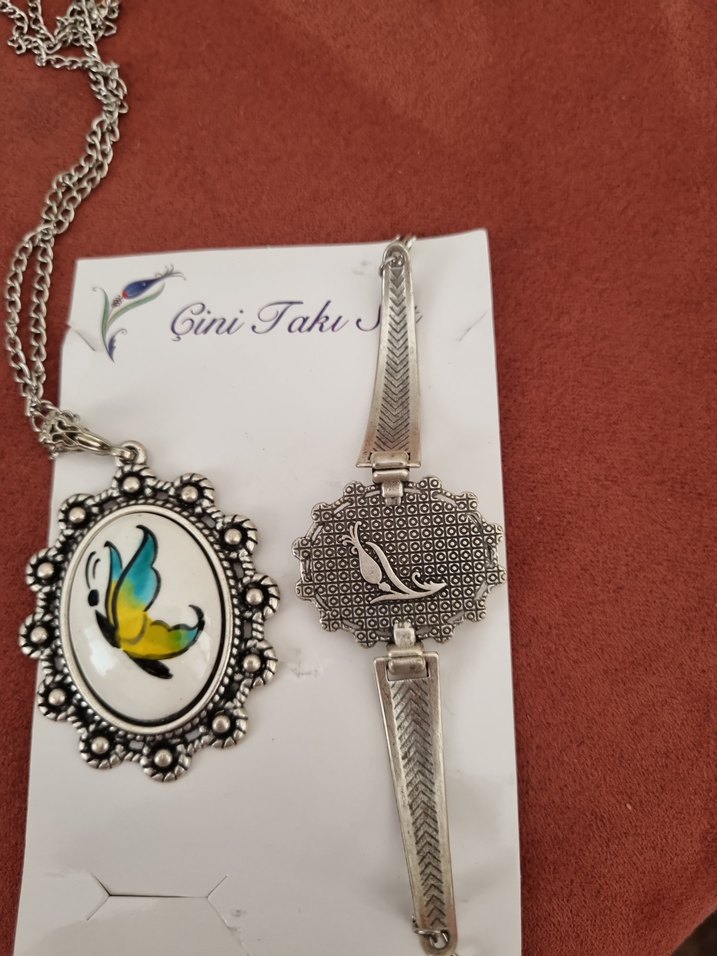 Renkli Bohem Zincirli Kolye - Görsel 3