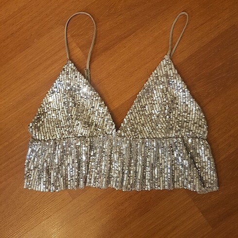 silver pullu ibiza top