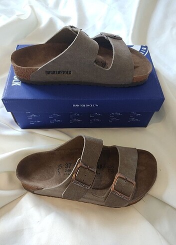 Birkenstock Arizona bayan terlik VİZON SÜET