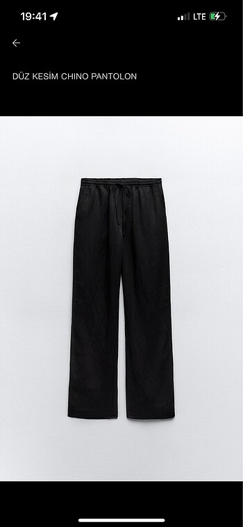 Zara keten pantolon