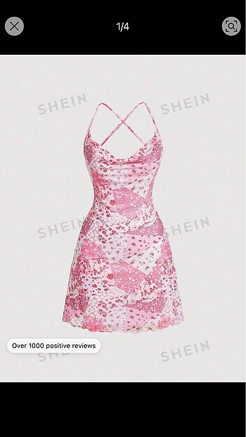 SHEIN ÇİÇEKLİ ELBİSE