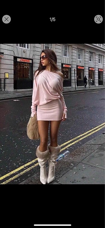 Pembe Pinterest elbise