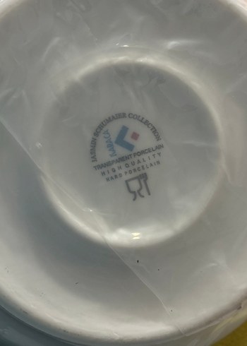 Desenli Çift Kulplu Çorba tenceresi porselen Karaca yemek takımı - Görsel 3